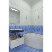 Бордюр 6,5*25 Агата голубая купить в каталоге интернет магазина СМИТ с доставкой по Улан-Удэ