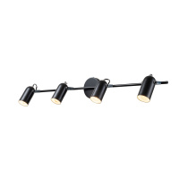 Светильник настенно-потолочный Escada 696/4A E14*40W Black/Chrome