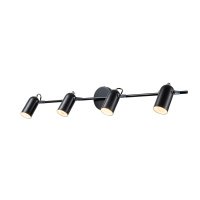 Светильник настенно-потолочный Escada 696/4A E14*40W Black/Chrome
