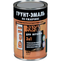 Эмаль Грунт 3 в 1 DALI слоновая кость RAL1014, 0,75л (6)