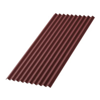 Ондулин кровельный лист красный 0,95*1,95 м  Smart
