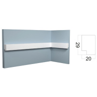 Молдинг завершающий Kr170М для Kr240SP (29*20*2700мм)/42