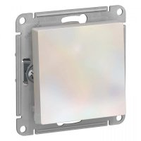 Выключатель 1 кл с/п прох перекр Жемчуг AtlasDesign ATN000471 (5/20)