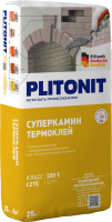 Клей для плитки  Плитонит СуперКамин 25кг термостойкий  С2 ТЕ