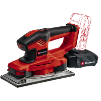 Шлифмашина вибрационная Einhell PXC TE-OS 18В/230, 22000кол/мин, 115*230мм, БЕЗ ЗУ И АКБ (4460720)