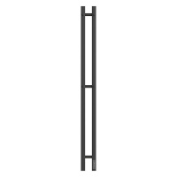 Полотенцесушитель электрич. APEX Сириус 80x1100, чёрный матовый (SR10111BM)